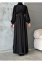Chiffon Fabric Tettured Dress/Evening Dress