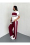 PANELED STRIPE-DETAIL MODAL FABRIC TRACKSUIT SET - 7