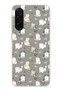 Samsung Galaxy A26 Compatible Tiny Cute Cats Transparent Silicone Case
