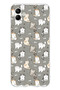 Samsung Galaxy A06 Compatible Tiny Cute Cats Transparent Silicone Case