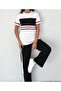 PANELED STRIPE-DETAIL MODAL FABRIC TRACKSUIT SET - 4
