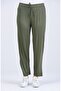 Cotton Viscose Thin Summer Pocketed Jumbo Combed Cotton Pajama Pants Khaki - 3