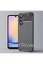 Samsung Galaxy A26 Case Shock Absorbing Carbon Fiber Pattern with Camera Protection Non-Fade Silicone Cover