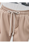 Solid Mid Rise Joggers with Drawstring - 3