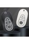 Mercedes-Benz Compatible C, E, S Class, C200, W206, W223, S400, S450, S500, Maybach Silver Edge Tpu Key Case Cover (Black) - 5