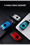 Mercedes-Benz Compatible A, B, C, E, S, g Series, Cla, Cle, Gls, Gla, Glb, Glc, Amg Leather Look Tpu Key Case Cover (Blue) - 8