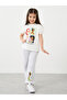 Graphic Print Wide Leg Joggers - 2