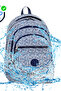 Luxury Patterned Medium Size Backpack with Monkey Keychain Gift - 6