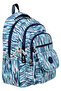 Luxury Patterned Medium Size Backpack with Monkey Keychain Gift