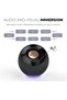 Pebble SE Minimalist 2.0 USB-C Powered PC Speakers with RGB Lighting, 3.5 mm AUX-in, Up to - 2