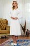 Classic Nightgown Long Sleeve Lace Detail 39-21 - 2
