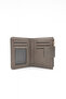 Women's Zippered Card Holder Wallet - Leather Look, Coin Compartment - 5