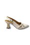 M901-25 Patent Leather Banded Thin Heel Women's Shoes - 2