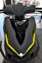 Yellow Color Headlight Design Foil Sticker for Rks Vrs125 - 2