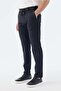 Black Comfort Fit Elastic Sports Pants - 2