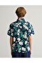 Teens Oleander Print Cotton Short Sleeve Shirt - 4