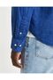 Regular Fit Garment-Dyed Linen Shirt - 4