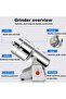 Electric Grain Spices Cereals Coffee Dry Food Mill Grinding Machines Powder Crusher Grinder - 8