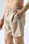 Dark Cream Men's Swim Shorts - 2