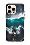 غطاء حماية لجهاز Apple iPhone 16 Pro Max بتصميم موجة مائية