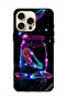 غطاء حماية لجهاز Apple iPhone 16 Pro Max بتصميم ريش في جرة
