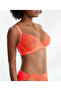 Embroidered Lace Balconette Bra - 3