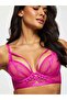 Evoke Satin & Mesh Pad Plunge - 2