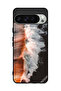 غطاء حماية لجهاز Google Pixel 9 Pro بتصميم موجة مياه البحر