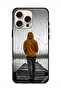غطاء حماية لجهاز Apple iPhone 16 Pro Max بتصميم فتى حزين يمشي