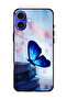 غطاء حماية لجهاز Apple iPhone 16 Plus بتصميم فراشة جالسة على كتاب