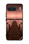 غطاء حماية لهاتف OnePlus Nord 4 5G بتصميم Pathway To Sea Evening