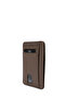 Unisex Genuine Leather Beige Card Holder - 2