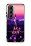 غطاء حماية لهاتف Infinix Hot 50 5G بتصميم برج إيفل
