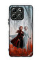 غطاء حماية لهاتف Honor X6b 4G بطبعة Frozen Sisters