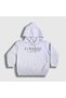 Unisex Kids White Logo Anime Clannad after Story Hooded Sweatshirt 554308Tt