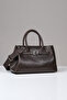 Women's Kosta Leather Shopper Bag 1507 Brown - 2