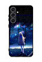 غطاء حماية لهاتف سامسونج جالكسي S25 بلس بتصميم فتاة حزينة