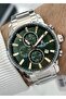 Original 2 Year Warranty Waterproof Steel Strap Functional Men's Wristwatch Ilk.10602