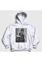Unisex White Harlem Rapper Hiphop Big L Hooded Sweatshirt 553950Tt