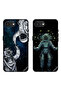 حافظتان لهاتف Apple iPhone 16e، أغطية واقية بتصميم رواد فضاء وفراشة