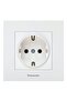 Schuko Outlet Karre Plus Alb