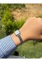 Öztel Vintage Minimalist Metal Cord Vintage Women's Wristwatch - 2