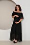 Photoshoot, Long, Maternity, Formal Chiffon Dress