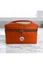 Quilted Travel Makeup Bag - Trend Cosmetic Accessory Leather - 6
