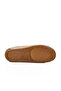 Beige Genuine Leather Women's Slippers 002 Z - 5