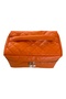 Quilted Travel Makeup Bag - Trend Cosmetic Accessory Leather - 4