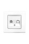 PRIZA TELEFON LINNERA ALB - 2