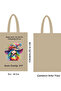 Dtf Printed Cotton Raw Cloth Bag 30X42 cm 46 Wire Handles - 2