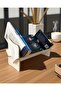Desktop Bookshelf / Portable Bookshelf / Office Bookshelf / 45 cm X 14.5 cm X 21 cm - 2