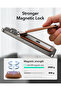 محفظة HaloLock Magsafe مع حامل باللون البني - 6